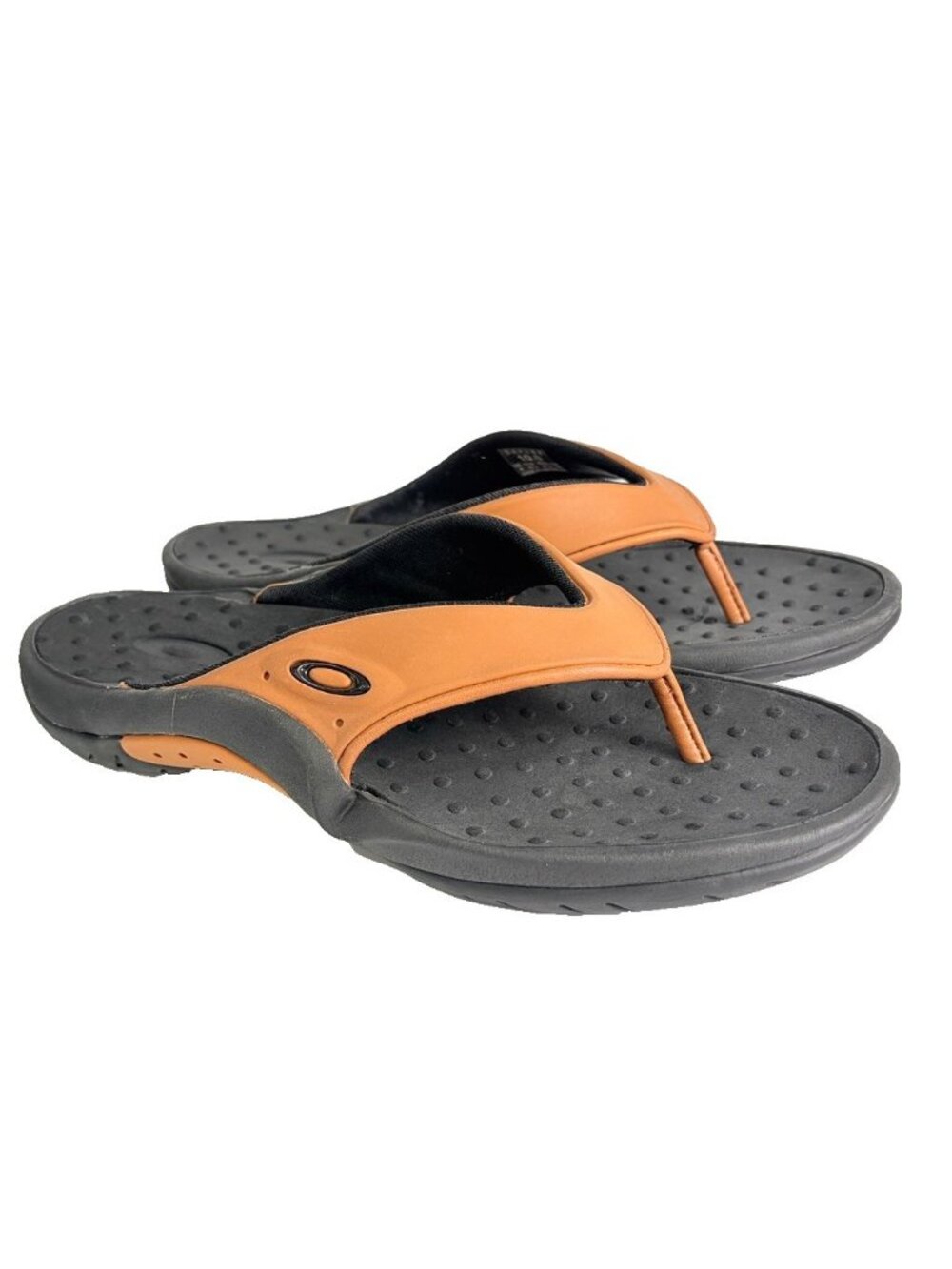 Men's Oakley Flip Flops Auburn Size 10 Sandals Sport Slides 96548
